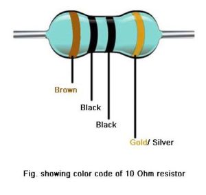 10k resistor color code