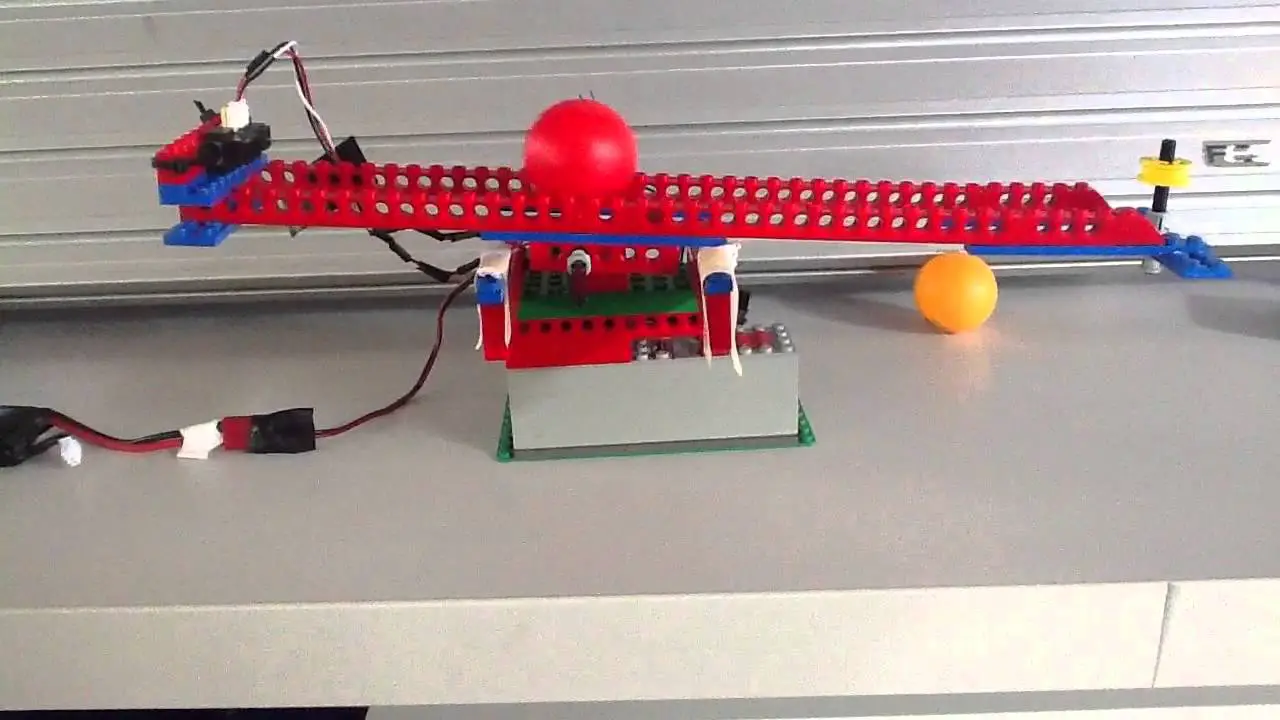 Ball and beam arduino code