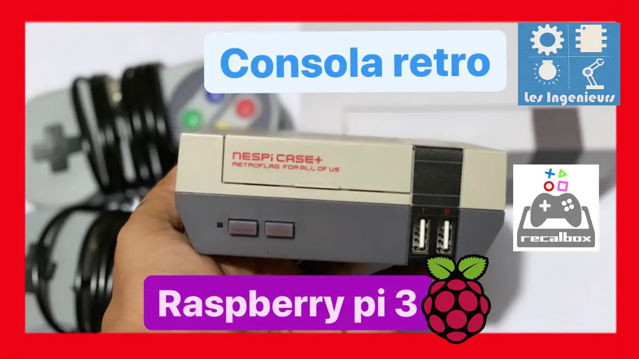 Consola retro raspberry pi 3