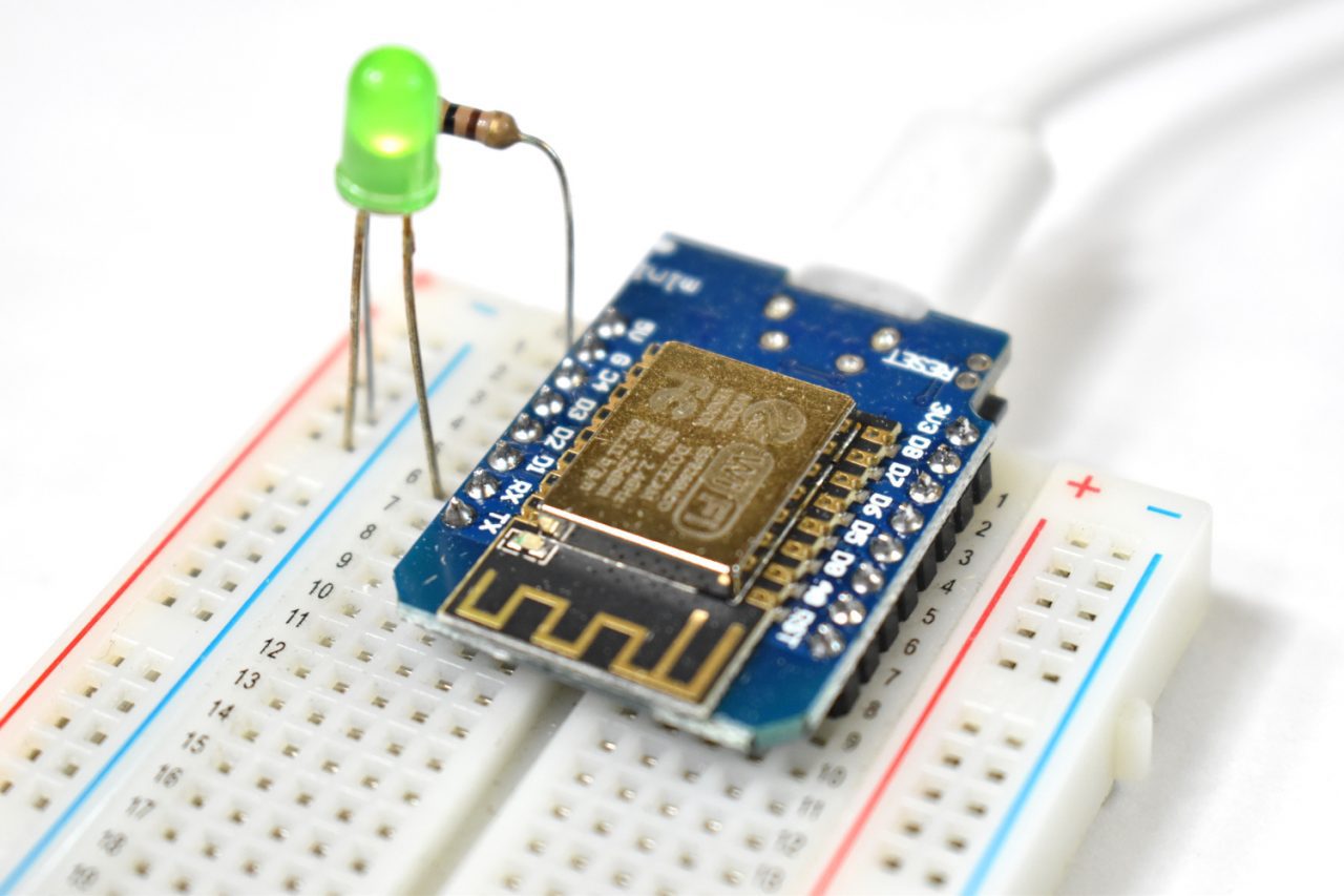 Esp8266 arduino led control