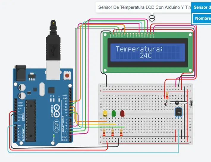 Programa arduino sensor de temperatura lm35