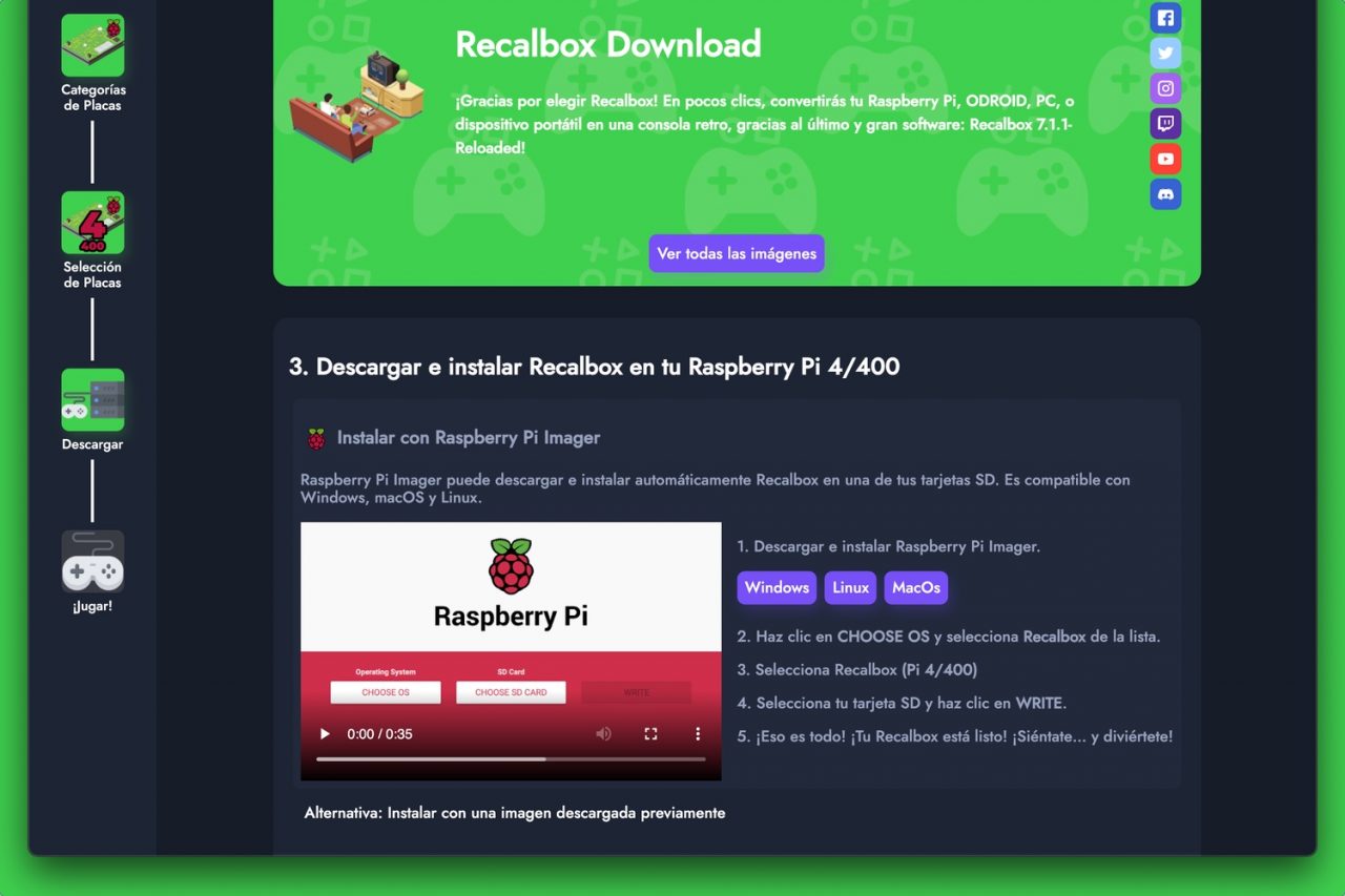 Recalbox 7 raspberry pi 4