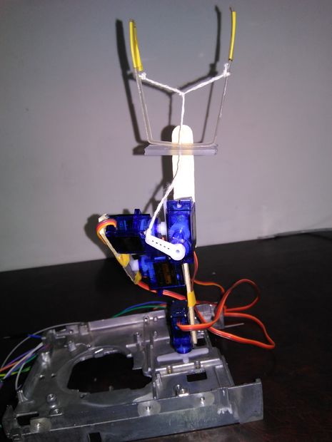 Codigo arduino para brazo robotico