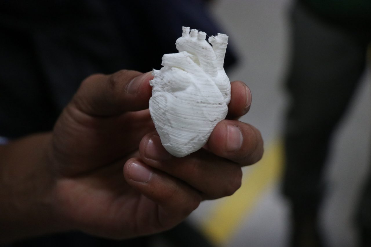 Corazón impresora 3d